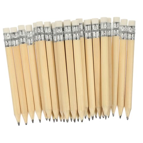 Gatuida 100 Stück Kurze Golfbleistifte mit Radiergummi Kleine Schreibbleistifte aus Holz Ergonomisch Leicht Bruchsicher für Büro Schule und Künstler und Handlich Gatuida 100 Stück Kurze Golfbleistifte mit Radiergummi Kleine Schreibbleistifte aus Holz Ergonomisch Leicht Bruchsicher für Büro Schule und Künstler und Handlich von Gatuida