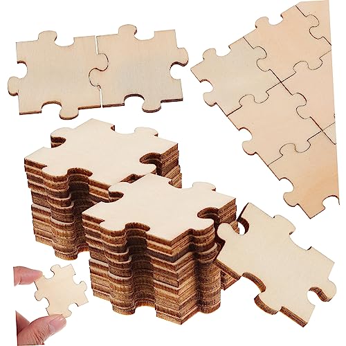 Gatuida 100 Stück Leere Holzpuzzleteile Unbehandelte Jigsaw Puzzles für DIY Bastelprojekte Blanko Holzrohlinge zum Bemalen für Kunst Schule und Heimdekoration Gatuida 100 Stück Leere Holzpuzzleteile Unbehandelte Jigsaw Puzzles für DIY Bastelprojekte Blanko Holzrohlinge zum Bemalen für Kunst Schule und Heimdekoration von Gatuida