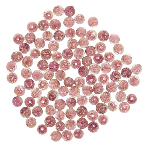 Gatuida 100 Stück Leuchtende Glasperlen Rund Große Schmuckperlen Für DIY Armbänder Und Halsketten Kreative Handwerksperlen In Lila Gatuida 100 Stück Leuchtende Glasperlen Rund Große Schmuckperlen Für DIY Armbänder Und Halsketten Kreative Handwerksperlen In Lila von Gatuida