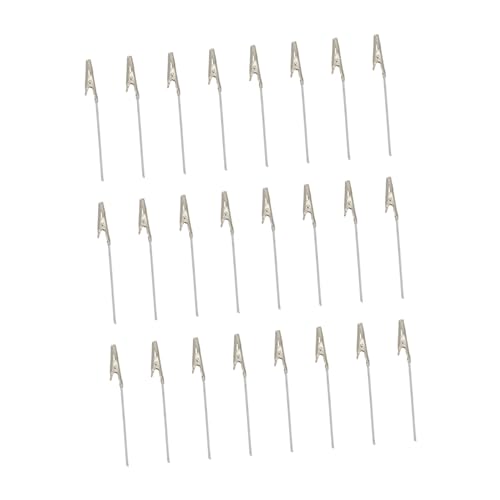 Gatuida 100 Stück Metall Alligator Clips mit Langem Draht Langlebige Memo Clamps für Fotos Notizen und Visitenkarten Robuste Federklemmen für DIY Bastelprojekte und Kreative Anwendungen Gatuida 100 Stück Metall Alligator Clips mit Langem Draht Langlebige Memo Clamps für Fotos Notizen und Visitenkarten Robuste Federklemmen für DIY Bastelprojekte und Kreative Anwendungen von Gatuida