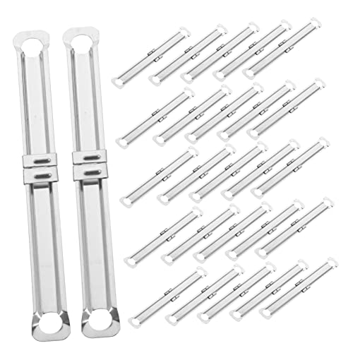 Gatuida 100 Stück Metall Binderinge Buchbinder Ringe für Scrapbook Dokumente und Notizen Praktische Binder Fasteners für Büro Schule und Zuhause von Gatuida