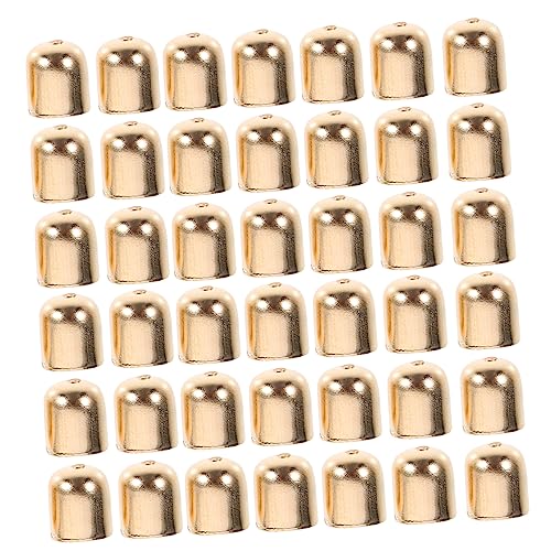 Gatuida 100 Stück Metall Ohrschmuck Endkappen Tassel Lederband Abschlusskappen DIY Schmuckzubehör Langlebig und Sicher für Bastelarbeiten Gatuida 100 Stück Metall Ohrschmuck Endkappen Tassel Lederband Abschlusskappen DIY Schmuckzubehör Langlebig und Sicher für Bastelarbeiten von Gatuida