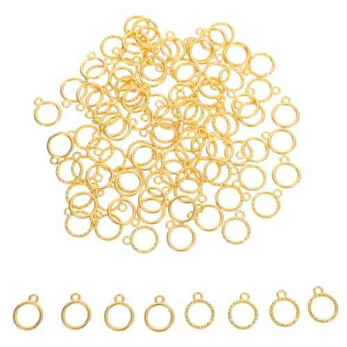 Gatuida 100 Stück Mini Schmuckrahmen aus Zinklegierung Offene Hohle Anhänger für Uv Harz Stabiler Runder DIY Rahmen Geeignet für Handgefertigte Halsketten und Armbänder Gatuida 100 Stück Mini Schmuckrahmen aus Zinklegierung Offene Hohle Anhänger für Uv Harz Stabiler Runder DIY Rahmen Geeignet für Handgefertigte Halsketten und Armbänder von Gatuida