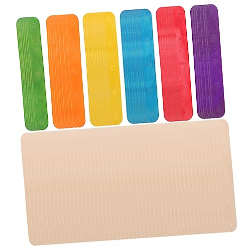 Gatuida 100 Stück Montagemodellmaterial Jumbo -farbige Bastelstangen Etiketten natürlich große Lutscher zum Basteln Loch Pop Farbige Bastelstäbe aus Holz holzstäbchen selber machen Hölzern von Gatuida