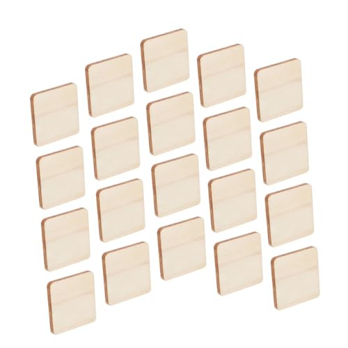 Gatuida 100 Stück Quadratische Holzplatten zum Basteln Unlackierte Holzstücke für DIY Malen Schnitzen Dekorative Holzscheiben für Handwerk Kreative Holzplatten Gatuida 100 Stück Quadratische Holzplatten zum Basteln Unlackierte Holzstücke für DIY Malen Schnitzen Dekorative Holzscheiben für Handwerk Kreative Holzplatten von Gatuida