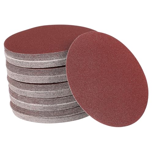 Gatuida 100 Stück Schleifscheiben Körnung Sandpapier Pads für Rotationswerkzeuge Robuste Effiziente Schleifdisketten Aluminiumoxid für Vielseitige Anwendungen von Gatuida