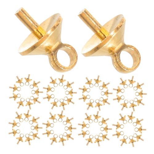 Gatuida 100 Stück Schmuckherstellung mit Eleganten Aufhängern für Halbbohrende Perlen Widerstandsfähig gegen Anlaufen für Diy Projekte Gatuida 100 Stück Schmuckherstellung mit Eleganten Aufhängern für Halbbohrende Perlen Widerstandsfähig gegen Anlaufen für Diy Projekte von Gatuida