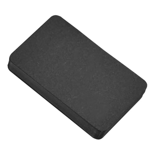 Gatuida 100 Stück Schwarze Blanko Indexkarten Kleine Notizkarten aus Kartonpapier Vielseitige DIY Karteikarten für Englisch Vokabeln Schreibpraxis und Sprachtraining für Schüler und Gatuida 100 Stück Schwarze Blanko Indexkarten Kleine Notizkarten aus Kartonpapier Vielseitige DIY Karteikarten für Englisch Vokabeln Schreibpraxis und Sprachtraining für Schüler und von Gatuida