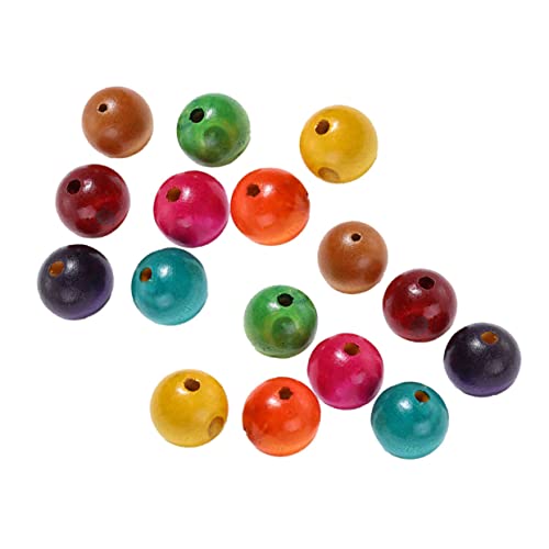 Gatuida 100 Stück Teiliges Bunte Holzperlen Durchmesser Runde Bastelperlen zum Auffädeln Natürliche DIY Schmuckherstellung Kreative Handwerksperlen für Heimdekoration Gatuida 100 Stück Teiliges Bunte Holzperlen Durchmesser Runde Bastelperlen zum Auffädeln Natürliche DIY Schmuckherstellung Kreative Handwerksperlen für Heimdekoration von Gatuida