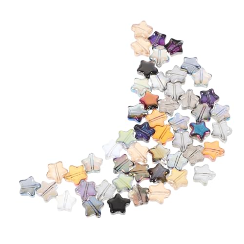 Gatuida 100 Stück Teiliges Fünfzackige Glasperlen Sternform Bunte Schmuckperlen für DIY Armbänder Halsketten Bastelprojekte Erwachsene Langlebig und Farbecht Gatuida 100 Stück Teiliges Fünfzackige Glasperlen Sternform Bunte Schmuckperlen für DIY Armbänder Halsketten Bastelprojekte Erwachsene Langlebig und Farbecht von Gatuida