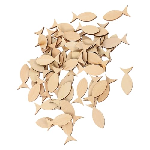 Gatuida 100 Stück Teiliges Holzfische Dekoration DIY Blanko Holzscheiben zum Bemalen Handgefertigte Holzchips für Kreative Bastelprojekte als Kommunion Tischdeko und Wohnraumgestaltung Gatuida 100 Stück Teiliges Holzfische Dekoration DIY Blanko Holzscheiben zum Bemalen Handgefertigte Holzchips für Kreative Bastelprojekte als Kommunion Tischdeko und Wohnraumgestaltung von Gatuida