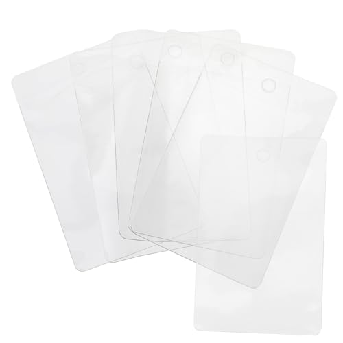 Gatuida 100 Stück Teiliges Label Pocket Transparent Etikettenhalter Wiederverwendbar Praktische Karteischutzhüllen Schutz vor Wasser und Fingerabdrücken für Preisschilder und Ladennutzung Gatuida 100 Stück Teiliges Label Pocket Transparent Etikettenhalter Wiederverwendbar Praktische Karteischutzhüllen Schutz vor Wasser und Fingerabdrücken für Preisschilder und Ladennutzung von Gatuida