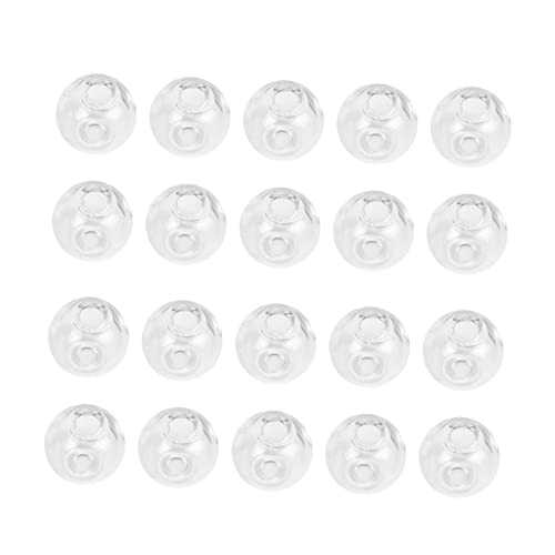 Gatuida 100 Stück Transparente Glasperlen mit Loch Hohlkugeln Schmuckzubehör für DIY Ohrringe Halsketten Armbänder Schmuckherstellung Material für Bastelprojekte Gatuida 100 Stück Transparente Glasperlen mit Loch Hohlkugeln Schmuckzubehör für DIY Ohrringe Halsketten Armbänder Schmuckherstellung Material für Bastelprojekte von Gatuida