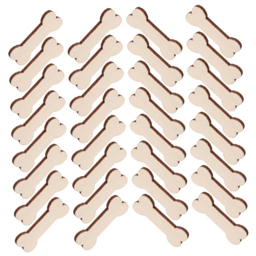 Gatuida 100 Stück Unbehandelte Holzscheiben in Knochenform DIY Bastelholz für Hundemotiv Kreative Holz ausschnitte zum Bemalen und Dekorieren für Heimdeko und Kunsthandwerk Gatuida 100 Stück Unbehandelte Holzscheiben in Knochenform DIY Bastelholz für Hundemotiv Kreative Holz ausschnitte zum Bemalen und Dekorieren für Heimdeko und Kunsthandwerk von Gatuida