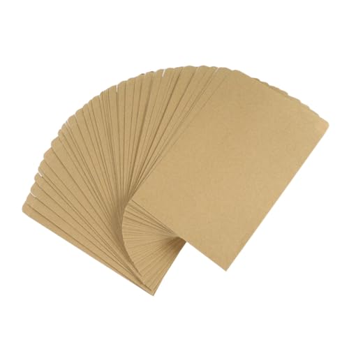 Gatuida 100 Stück Vintage Kraftpapier Umschläge Robuste Dokumententaschen Multifunktionale Tragbare Briefumschläge ohne Klebstoff zum Aufbewahren und Versenden von Briefen und Dateien Gatuida 100 Stück Vintage Kraftpapier Umschläge Robuste Dokumententaschen Multifunktionale Tragbare Briefumschläge ohne Klebstoff zum Aufbewahren und Versenden von Briefen und Dateien von Gatuida