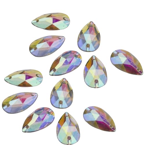 Gatuida 100 Stück Wassertröpfchen Form Flachrückseite Harz Strasssteine für Kostüm Scrapbooking Dekoration Ab Farbe Gatuida 100 Stück Wassertröpfchen Form Flachrückseite Harz Strasssteine für Kostüm Scrapbooking Dekoration Ab Farbe von Gatuida