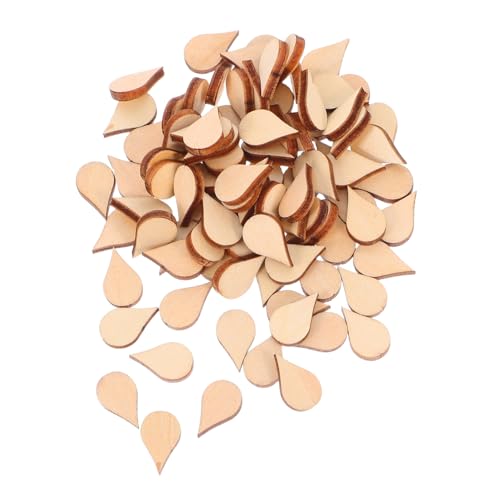 Gatuida 100 Stück Wassertropfenförmige Holzchips aus Umweltfreundlichem Dichteholz Handgefertigte DIY Holzstücke für Basteln Dekoration Taufe Outdoor Deko und Kreative Projekte Gatuida 100 Stück Wassertropfenförmige Holzchips aus Umweltfreundlichem Dichteholz Handgefertigte DIY Holzstücke für Basteln Dekoration Taufe Outdoor Deko und Kreative Projekte von Gatuida