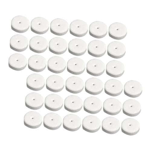 Gatuida 100 Stück Weiße Schaumstoff Ohrläppchen stützflicken Ohrstecker Schutzpolster Stoßdämpfend Angenehm für Schwere Ohrringe Vielseitig Einsetzbar von Gatuida