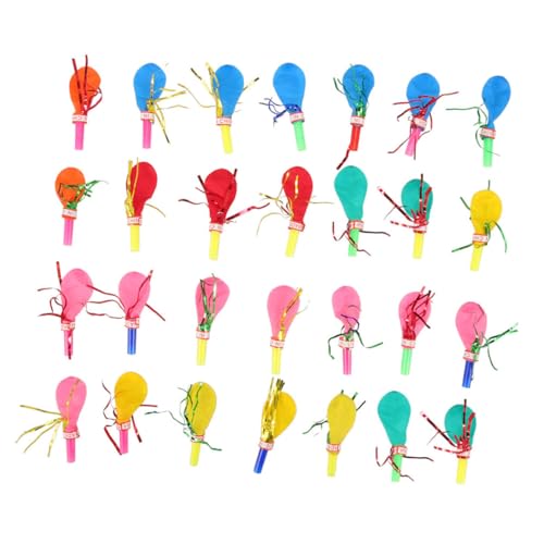 Gatuida 100 Stück Whistle Ballons für Party Tröten und Bläser Lustige Luftballons für Geburtstagsfeiern und Feste Sicheres Langlebiges Partyzubehör von Gatuida
