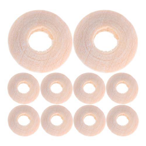 Gatuida 100 Stück unbehandelte Abakus-Perlen aus Holz, flache Untertassen-Abstandshalterperlen mit großen Löchern für DIY-Halsketten, Armbänder, Schmuckherstellung, Bastelprojekte Gatuida 100 Stück unbehandelte Abakus-Perlen aus Holz, flache Untertassen-Abstandshalterperlen mit großen Löchern für DIY-Halsketten, Armbänder, Schmuckherstellung, Bastelprojekte von Gatuida