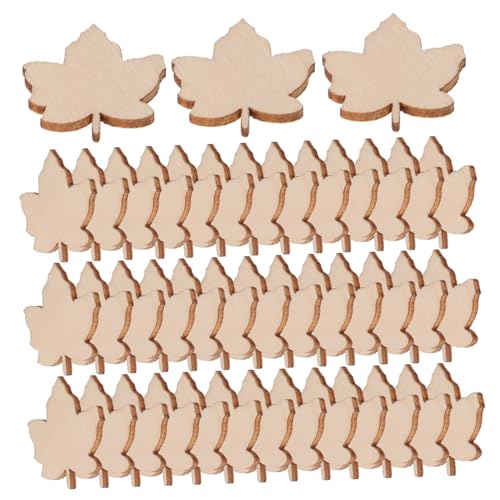 Gatuida 100 Stück unvollendetes Holzhandwerk Bausatz süß Hartholz Ornament Ausschnitte holzschnitzerei Ahornblatt DIY Dekoration unfertige Holzspäne Holzscheiben für DIY hölzern Beige Gatuida 100 Stück unvollendetes Holzhandwerk Bausatz süß Hartholz Ornament Ausschnitte holzschnitzerei Ahornblatt DIY Dekoration unfertige Holzspäne Holzscheiben für DIY hölzern Beige von Gatuida