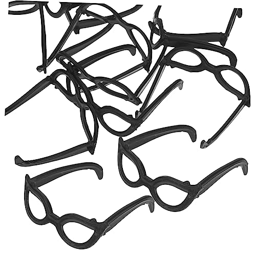 Gatuida 100 Stücke Mini Brillen Für Puppe Bis Sonnenbrille Zu Dekorieren Kunststoff Schwarz Gatuida 100 Stücke Mini Brillen Für Puppe Bis Sonnenbrille Zu Dekorieren Kunststoff Schwarz von Gatuida