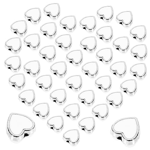 Gatuida 100 Teiliges Armband Perlen Set Perlen Juwelen Bastellöcher Mini Swift Flach Armreif Schlüssel Herz Abstandshalter Silber Für Zahlen Charms Armbänder Groß Gatuida 100 Teiliges Armband Perlen Set Perlen Juwelen Bastellöcher Mini Swift Flach Armreif Schlüssel Herz Abstandshalter Silber Für Zahlen Charms Armbänder Groß von Gatuida