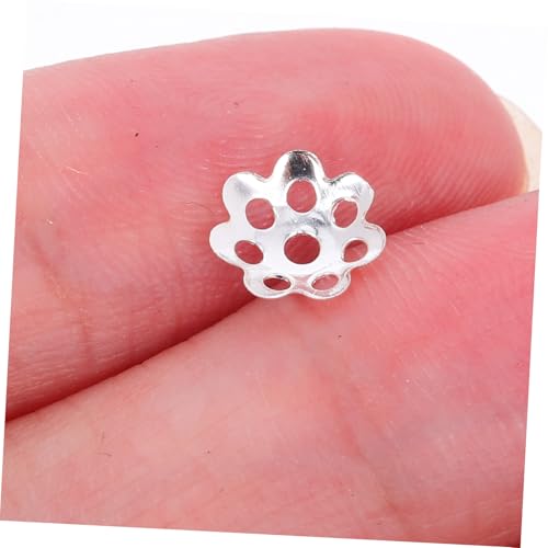 Gatuida 1000 Stück Eisen Perlenkappen Hohlblumen Spacer für Schmuckherstellung Diy Armband Halsketten Zubehör Rostbeständig Elegant Vielseitig für Besondere Anlässe von Gatuida