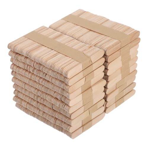 Gatuida 1000 Stück Holz-Bastelstäbchen, Großpackung: 2,55 Zoll, Eisstiele für Kinder, DIY-Holzhandwerk, Künstlerbedarf, Eiscreme-Leckereien, Klassenzimmer-Aktivitäten Gatuida 1000 Stück Holz-Bastelstäbchen, Großpackung: 2,55 Zoll, Eisstiele für Kinder, DIY-Holzhandwerk, Künstlerbedarf, Eiscreme-Leckereien, Klassenzimmer-Aktivitäten von Gatuida