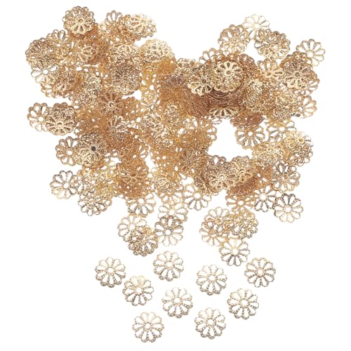 Gatuida 1000 Stück Metall Perlenkappen Blütenform Vintage Schmuck DIY Armband Halskette Bastelzubehör Robust Rostfrei Dekorativ Gatuida 1000 Stück Metall Perlenkappen Blütenform Vintage Schmuck DIY Armband Halskette Bastelzubehör Robust Rostfrei Dekorativ von Gatuida