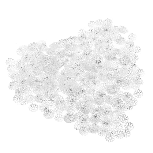 Gatuida 1000 Stück Perlenkappen Schneeflocken Design Schmuckzubehör Vintage Metall Bead Caps für DIY Armbänder Halsketten Basteln Gatuida 1000 Stück Perlenkappen Schneeflocken Design Schmuckzubehör Vintage Metall Bead Caps für DIY Armbänder Halsketten Basteln von Gatuida