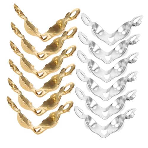 Gatuida 1000 Stück Perlenkettenschnalle Clip Schlüssel Schließungen Crimpen Schüttgut Schließe Draht Plattiert Zubehör Schmuck Reize Silberkette Verschlüsse Silver Gatuida 1000 Stück Perlenkettenschnalle Clip Schlüssel Schließungen Crimpen Schüttgut Schließe Draht Plattiert Zubehör Schmuck Reize Silberkette Verschlüsse Silver von Gatuida