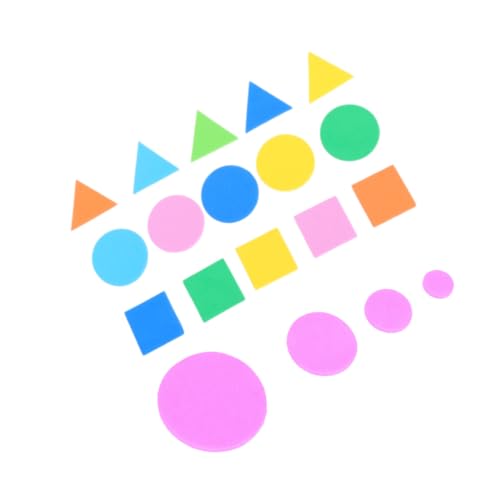 Gatuida 1000 Stück Teiliges Selbstklebender Bunter Eva Formen Aufkleber für Weiche Geometrische Sticker zur Bastelgestaltung Scrapbooking und Lernförderung Vielseitig und Sicher Gatuida 1000 Stück Teiliges Selbstklebender Bunter Eva Formen Aufkleber für Weiche Geometrische Sticker zur Bastelgestaltung Scrapbooking und Lernförderung Vielseitig und Sicher von Gatuida