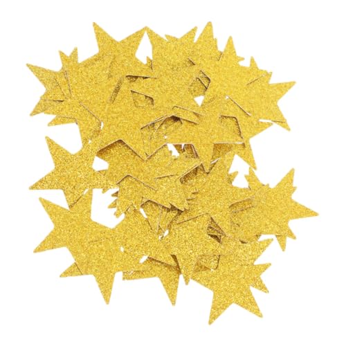 Gatuida 100Stücke Goldene Stern Konfetti DIY Papier Sternförmige Ausschneidungen Für Bastelarbeiten Scrapbooking Grußkarten Hochzeiten Partys Und Geburtstagsdeko von Gatuida