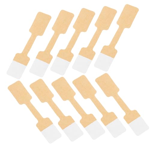 Gatuida 100Stücke Selbstklebende Schmuck Preisschilder Preisaufkleber aus Hochwertigem Material für Armbandkarten und Schmuck Displaykarten Einfach zu Entfernen ohne Rückstände Gatuida 100Stücke Selbstklebende Schmuck Preisschilder Preisaufkleber aus Hochwertigem Material für Armbandkarten und Schmuck Displaykarten Einfach zu Entfernen ohne Rückstände von Gatuida
