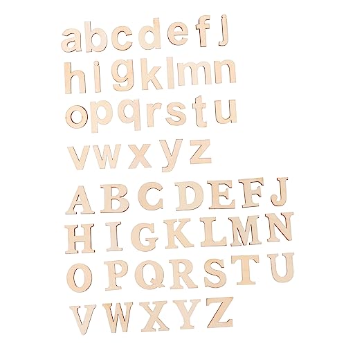 Gatuida 104 Stück Unfertige Holzbuchstaben Teiliges für DIY Hochzeits und Festtagsdekoration für Kreative Bastelprojekte und Personalisierte Beschilderung Gatuida 104 Stück Unfertige Holzbuchstaben Teiliges für DIY Hochzeits und Festtagsdekoration für Kreative Bastelprojekte und Personalisierte Beschilderung von Gatuida