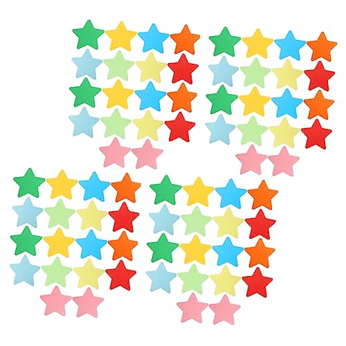 Gatuida 108Stücke Bunte Sternförmige Papierausschnitte DIY Dekoration für Feste Basteln Wand und Klassenzimmergestaltung für Kreative Projekte und Schülerbelohnungen von Gatuida