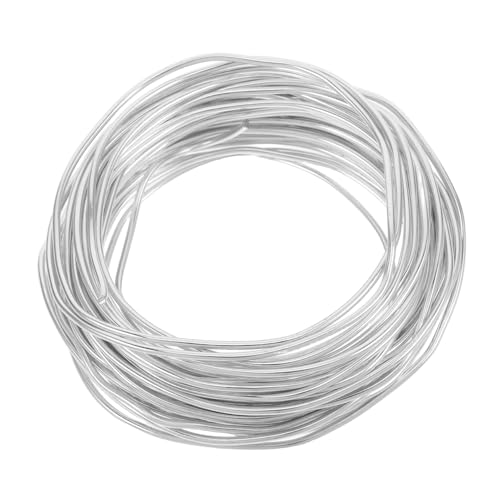 Gatuida 10M Aluminium Basteldraht Silberner Schmuckdraht Langlebigem Aluminium für DIY Projekte Gartenarbeit und Dekorationen Vielseitig Einsetzbar Gatuida 10M Aluminium Basteldraht Silberner Schmuckdraht Langlebigem Aluminium für DIY Projekte Gartenarbeit und Dekorationen Vielseitig Einsetzbar von Gatuida
