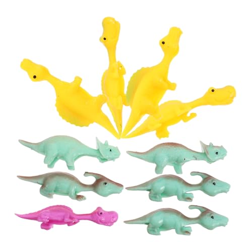 Gatuida 10Stücke Dinosaurier Finger Schleuder Dehnbare Fliegende Lustige Stressabbau Spielzeuge für Zufällige Farben für Mitgebsel und Gatuida 10Stücke Dinosaurier Finger Schleuder Dehnbare Fliegende Lustige Stressabbau Spielzeuge für Zufällige Farben für Mitgebsel und von Gatuida