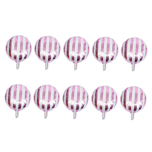 Gatuida 10Stücke Gestreifte Rundballons Pastellfarben Partyballons Für Hochzeiten Geburtstagsfeiern Und Festliche Dekoration Gatuida 10Stücke Gestreifte Rundballons Pastellfarben Partyballons Für Hochzeiten Geburtstagsfeiern Und Festliche Dekoration von Gatuida