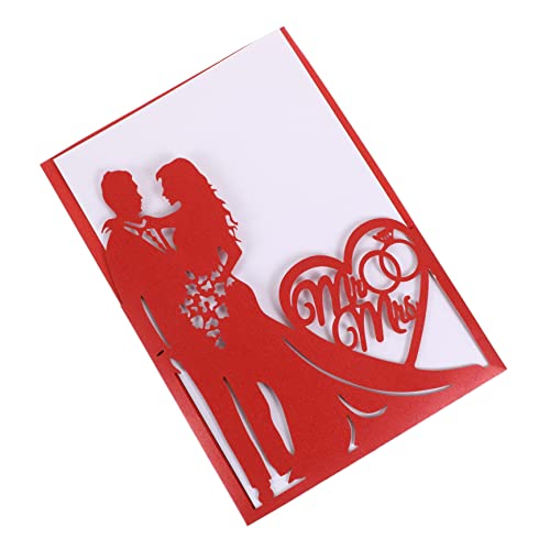 Gatuida 10Stücke Kreative Hochzeitseinladungen Papier Einladungskarten Für Hochzeitsdekoration Und Glückwunschkarten Zur Feier Gatuida 10Stücke Kreative Hochzeitseinladungen Papier Einladungskarten Für Hochzeitsdekoration Und Glückwunschkarten Zur Feier von Gatuida