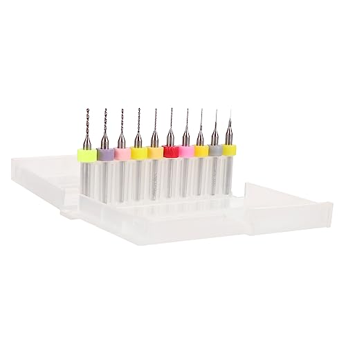 Gatuida 10Stücke Wolframstahl Spiralbohrer Set für Bohrmaschine Bienenwachs Stanzwerkzeug für Präzise für DIY und Bauprojekte Gatuida 10Stücke Wolframstahl Spiralbohrer Set für Bohrmaschine Bienenwachs Stanzwerkzeug für Präzise für DIY und Bauprojekte von Gatuida