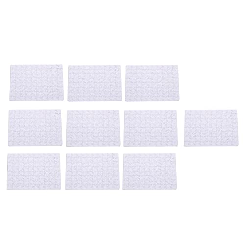 Gatuida 10blätter Blanko-sublimationspuzzle Papiersublimationspuzzle Wärmeübertragungspuzzle DIY-Puzzle Blanko-Puzzles Sublimationspuzzle DIY Wärme Drücken von Gatuida