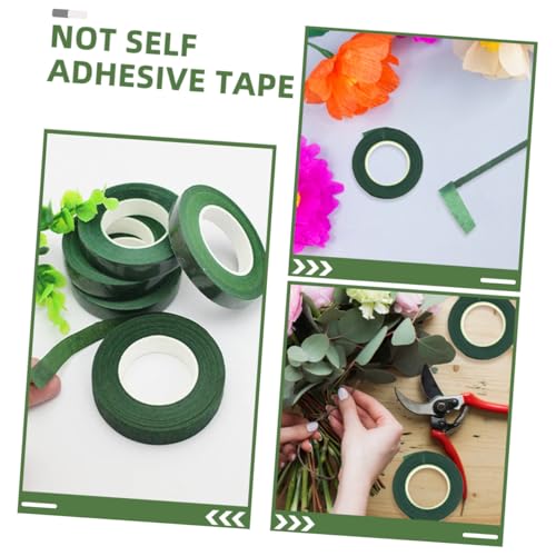 Gatuida 12 Rollen Floristenband Selbstklebend Dehnbar Blumenwickelband für Straußstiele DIY Floristik Bastelband Floristen Klebeband für Blumenarrangements und Gartenpflanzen Gatuida 12 Rollen Floristenband Selbstklebend Dehnbar Blumenwickelband für Straußstiele DIY Floristik Bastelband Floristen Klebeband für Blumenarrangements und Gartenpflanzen von Gatuida