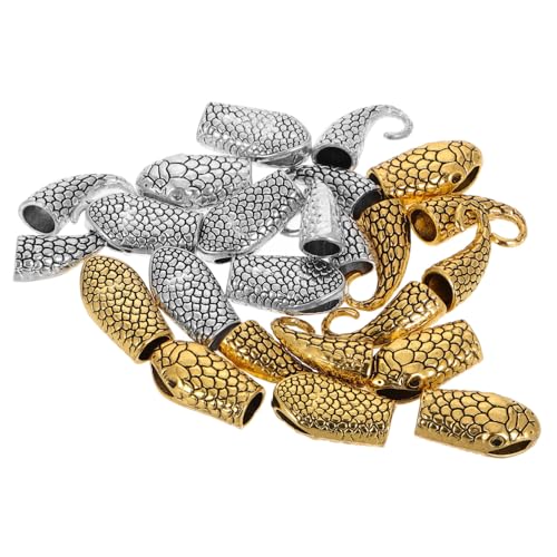 Gatuida 12 Sätze Teiliges Schmuckverschluss Metall Kettenverschluss Vintage Schlangenform Robust und Poliert für DIY Armbänder und Halsketten Antik Gold und Silber Langlebig und Gatuida 12 Sätze Teiliges Schmuckverschluss Metall Kettenverschluss Vintage Schlangenform Robust und Poliert für DIY Armbänder und Halsketten Antik Gold und Silber Langlebig und von Gatuida