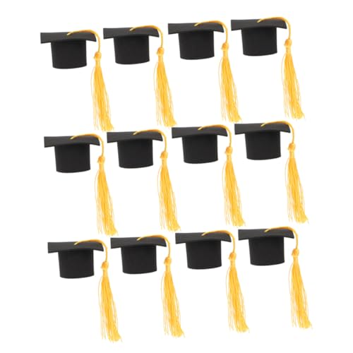 Gatuida 12 Stück Dekoration Der Abschlusstorte Party Zubehör Für Die Abschlussfeier 2024 Tortenaufsatz Zum Abschluss 2024 Abschlusshut Grad Cap Kuchendeckel Quaste Elegant Schwarz Papier Gatuida 12 Stück Dekoration Der Abschlusstorte Party Zubehör Für Die Abschlussfeier 2024 Tortenaufsatz Zum Abschluss 2024 Abschlusshut Grad Cap Kuchendeckel Quaste Elegant Schwarz Papier von Gatuida