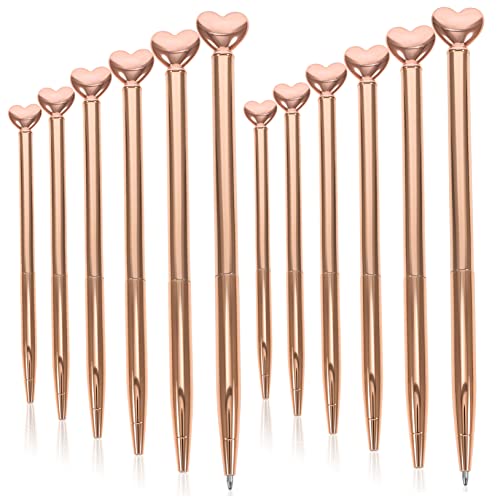 Gatuida 12 Stück Kugelschreiber Aus Metall Kugelschreiber Für Den Haushalt Schreiben Von Stiften Interessanter Kugelschreiber Süßer Stift Ergonomischer Kugelschreiber Herz-schreibstifte Gatuida 12 Stück Kugelschreiber Aus Metall Kugelschreiber Für Den Haushalt Schreiben Von Stiften Interessanter Kugelschreiber Süßer Stift Ergonomischer Kugelschreiber Herz-schreibstifte von Gatuida
