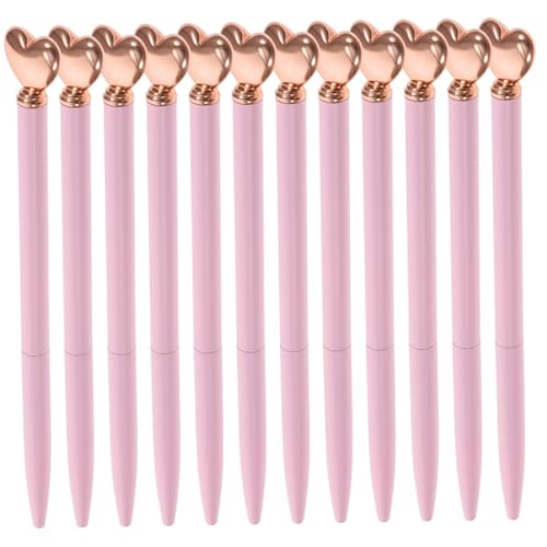 Gatuida 12 Stück Kugelschreiber aus Metall Valentinstags niedliche Stifte Persönlichkeit Kugelschreiber Stift in Herzform Herz Kugelschreiber Schreibstifte für Damen tragbarer Stift Rosa Gatuida 12 Stück Kugelschreiber aus Metall Valentinstags niedliche Stifte Persönlichkeit Kugelschreiber Stift in Herzform Herz Kugelschreiber Schreibstifte für Damen tragbarer Stift Rosa von Gatuida