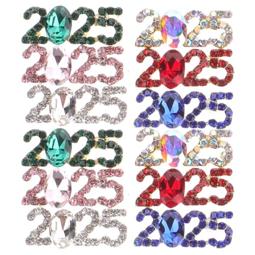 Gatuida 12 Stück Nagelkunst Charms Glitzernde Zahlen Nagelornamente für DIY Nageldesign Leicht Anzubringen für Kreative Maniküre und Einzigartige Nail Art Dekorationen Gatuida 12 Stück Nagelkunst Charms Glitzernde Zahlen Nagelornamente für DIY Nageldesign Leicht Anzubringen für Kreative Maniküre und Einzigartige Nail Art Dekorationen von Gatuida