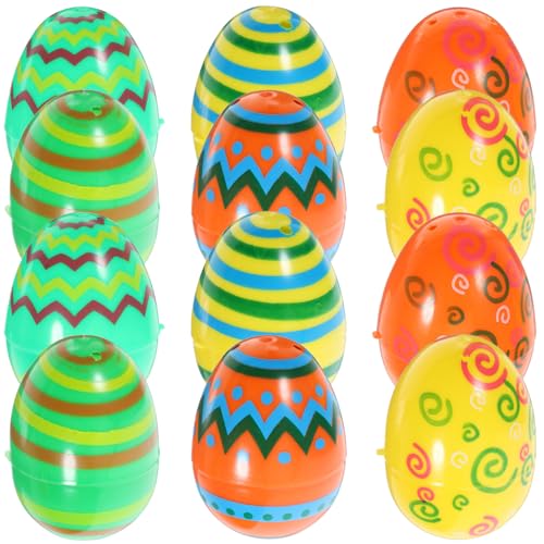 Gatuida 12 Stück Osterei Party Befüllbare Korbfüller Zubehör Schachteln Eier Pastell Füllmaterial Süßigkeiten Zubehör Große Goldene Eier Für Süßigkeitenbehälter Gatuida 12 Stück Osterei Party Befüllbare Korbfüller Zubehör Schachteln Eier Pastell Füllmaterial Süßigkeiten Zubehör Große Goldene Eier Für Süßigkeitenbehälter von Gatuida